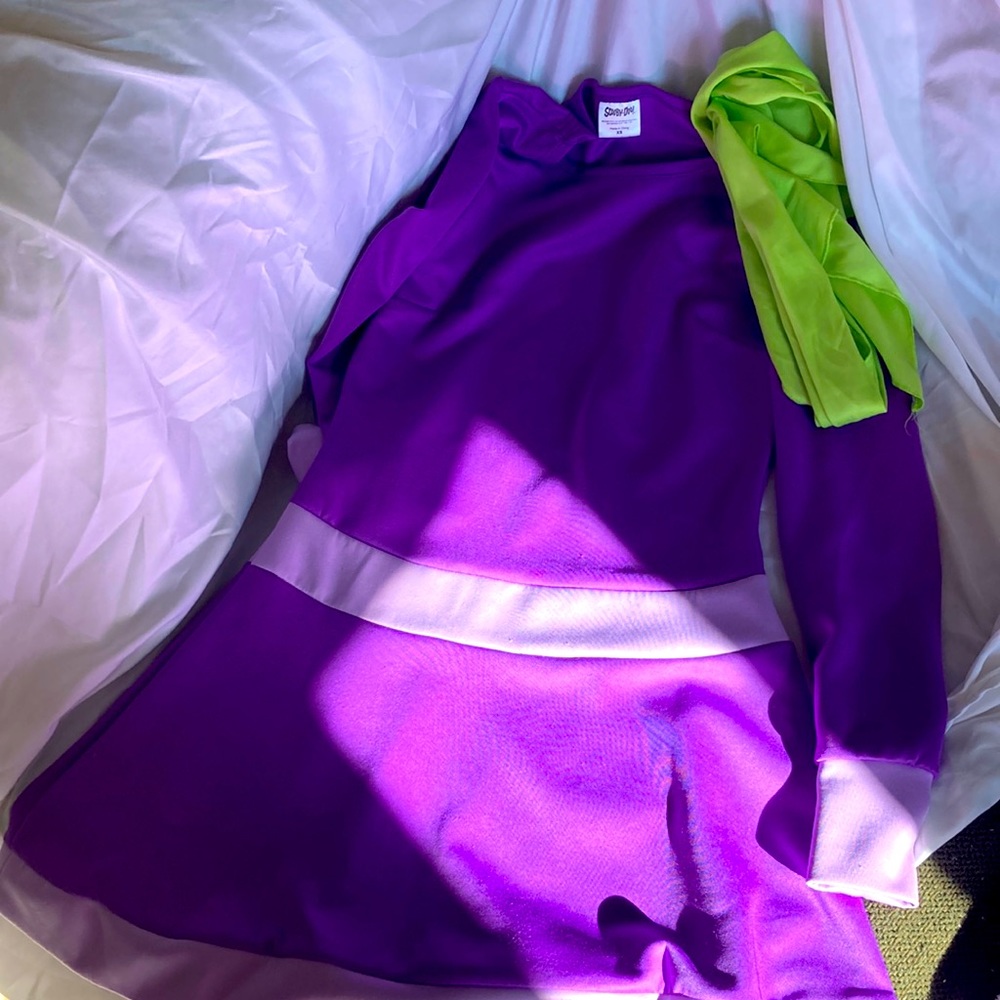 Daphne from scooby doo costume and ascot